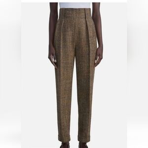 Lafayette 148 New York Waverly wool pant in Curry Multy sz 8